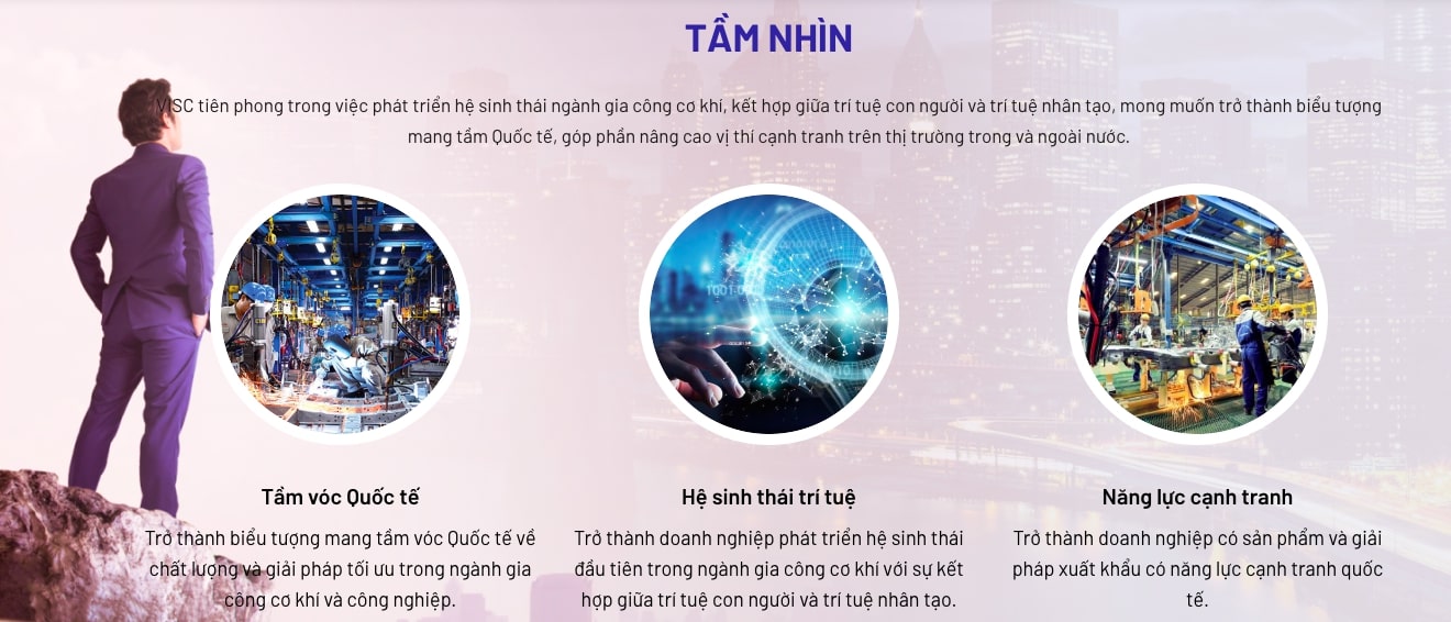 Tầm nhìn mới của VISC